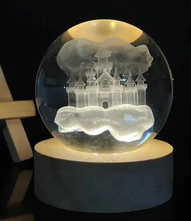 USB Crystal Ball Night Light - Catch Cards