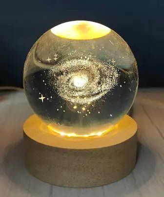 USB Crystal Ball Night Light - Catch Cards
