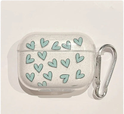 Sparkling Pink Love Headset Cover HejK.com