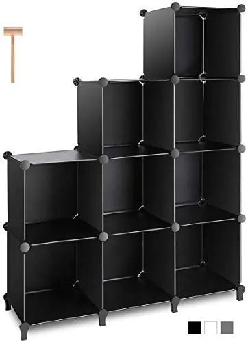 Simple Combination Of Plastic Storage Rack WEM Support (www.WEM.support)