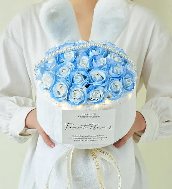 Rabbit Ears Rose Bouquet WEM Support (www.WEM.support)