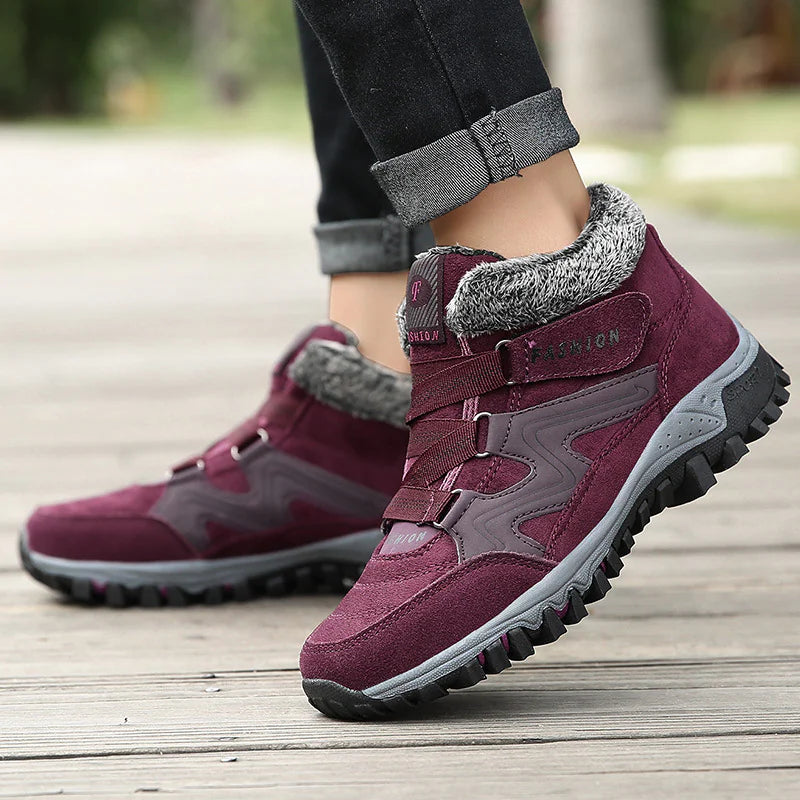 Winter Warm Mid-cut Ankle Boots WEM Support (www.WEM.support)