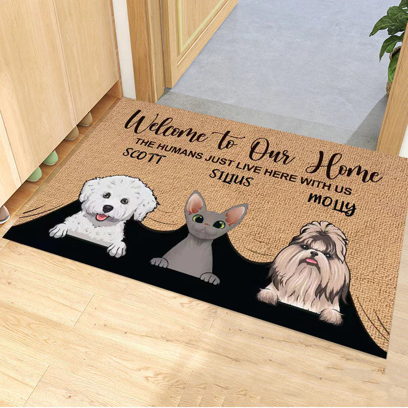Cartoon Pet Non-Slip Bath Mat WEM Support (www.WEM.support)