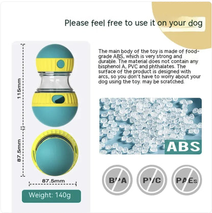 Interactive Food Dispensing Dog Toy Puzzle WEM Support (www.WEM.support)