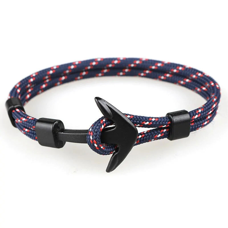 Paracord Whale Tail Hope Bracelet WEM Support (www.WEM.support)