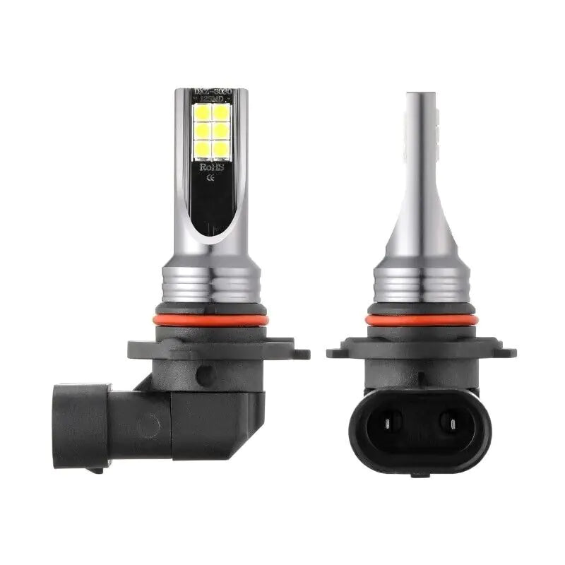 9005 9006 LED Headlights Kit Combo Bulbs 8000K High Low Beam Super White Bright WEM Support (www.WEM.support)