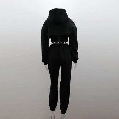 Gray Hooded 3-Piece Set WEM Support (www.WEM.support)