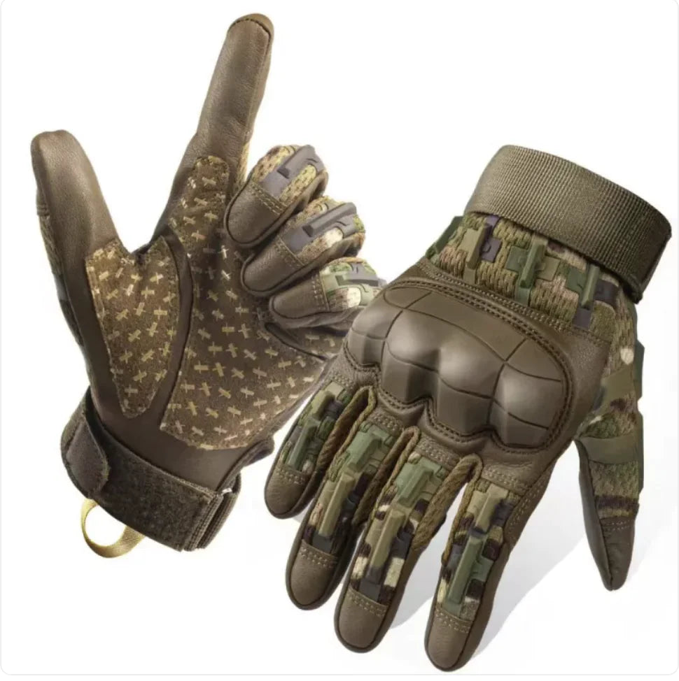 Outdoor Full Finger Anti-Skid Gloves with Touchscreen
