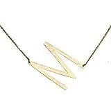 Monogram Collection Initial Necklace Prepck WEM Support (www.WEM.support)