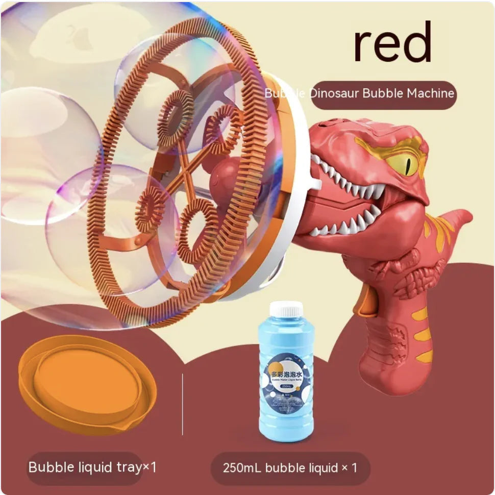 Handheld Dinosaur Bubble Blower Toy WEM Support (www.WEM.support)