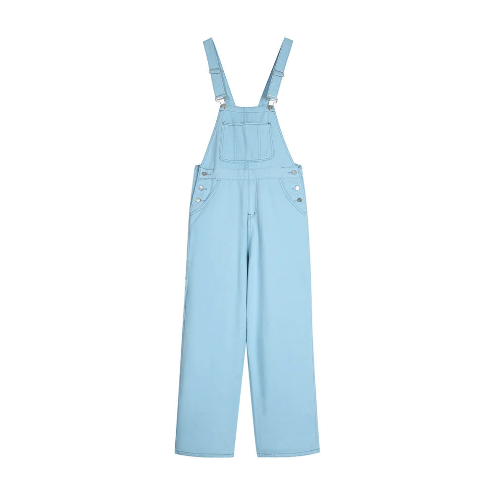 Wide Leg Straight Cargo Overalls WEM Support (www.WEM.support)