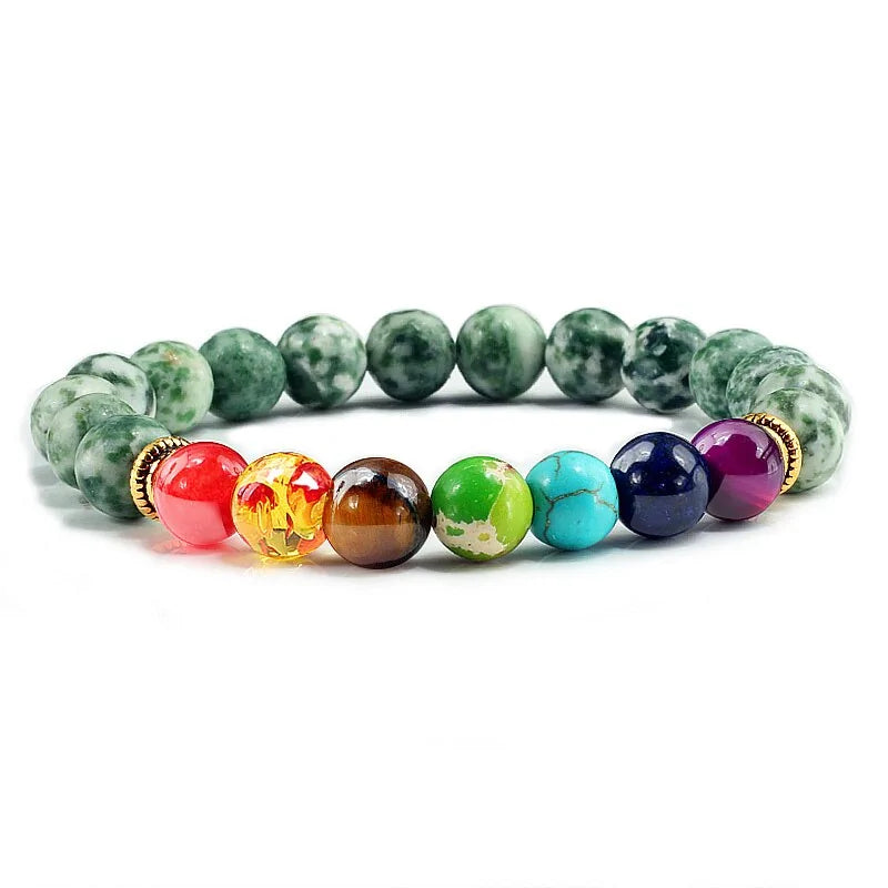Natural Stone Chakra Bracelets WEM Support (www.WEM.support)
