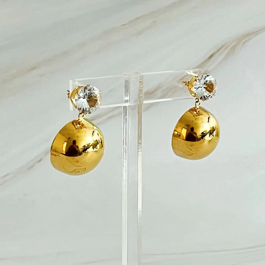 Day And Night Dangle Earrings WEM Support (www.WEM.support)
