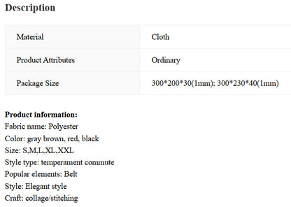 Waist-Slimming Belt Blouse & Pants