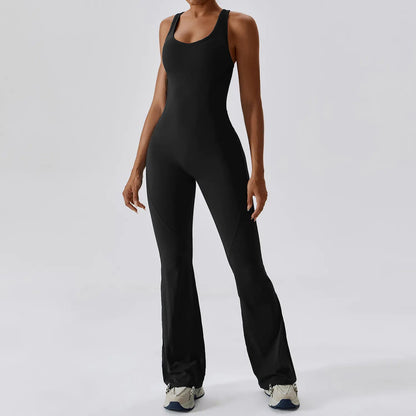 WISFIT Chic Yoga Bodysuit with Cut-out Back HejK.com Marketplace LLC