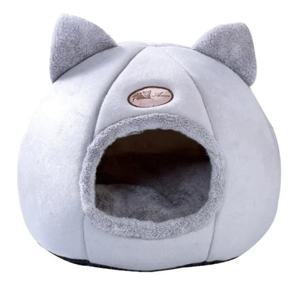 CozyNest Large Winter Cat Sofa Bed WEM Support (www.WEM.support)