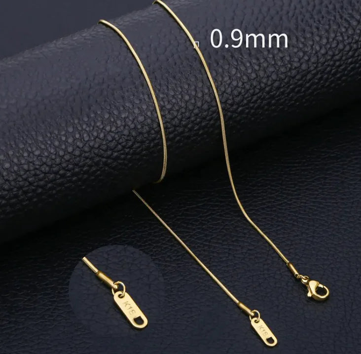 Serpent Curve Necklace WEM Support (www.WEM.support)