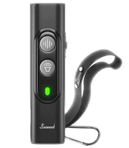 Three-Head Ultrasonic High-Power Dog Repellent with Spray WEM Support (www.WEM.support)