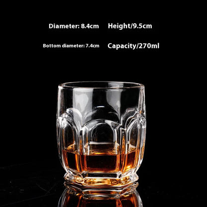 Crystal Whiskey Shot Glass Set WEM Support (www.WEM.support)