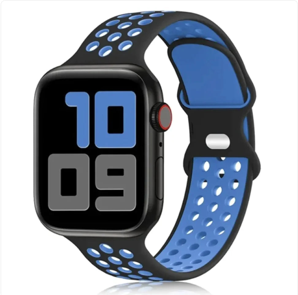 Two-Tone Silicone Sports Wristband WEM Support (www.WEM.support)