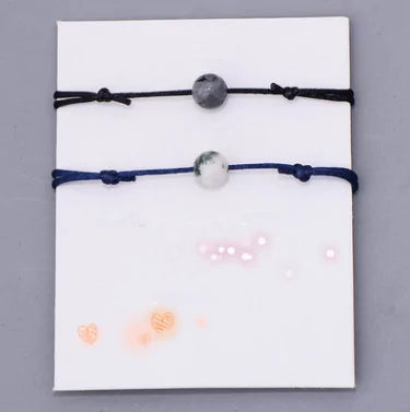 Natural Stone Bead Bracelet WEM Support (www.WEM.support)