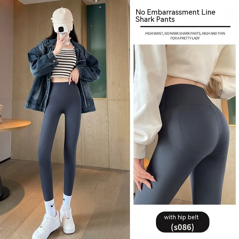 Fleece-lined Thick High Waist Hip Lift Leggings For Women WEM Support (www.WEM.support)