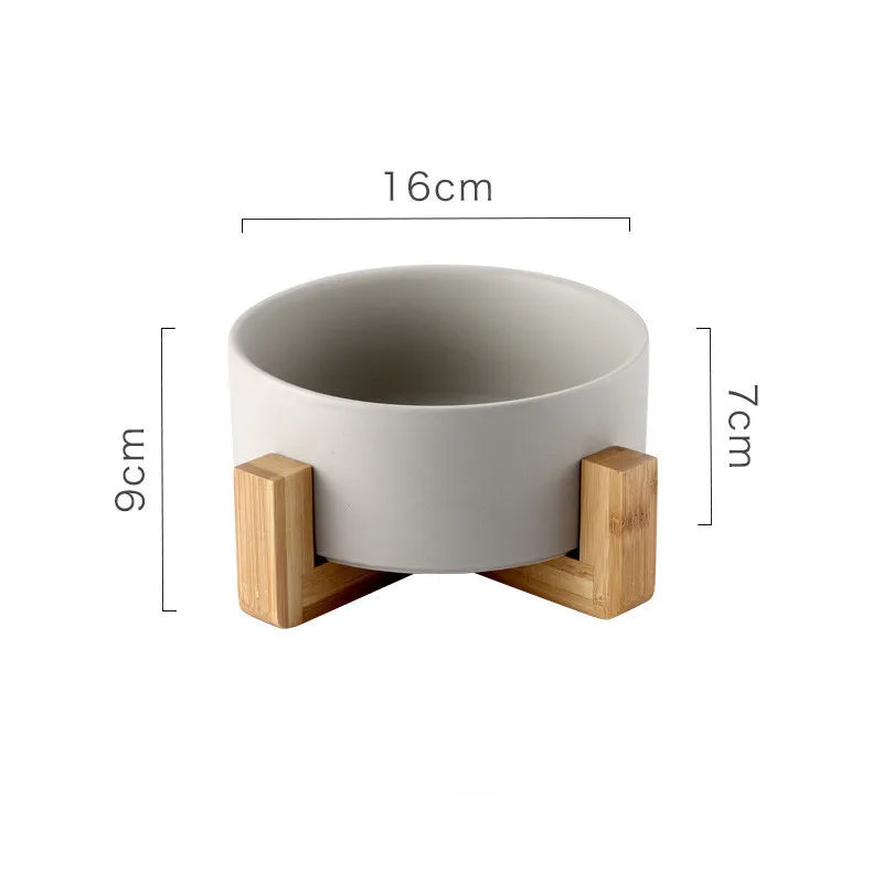 Ceramic Anti-Flip Bowl For Pets WEM Support (www.WEM.support)