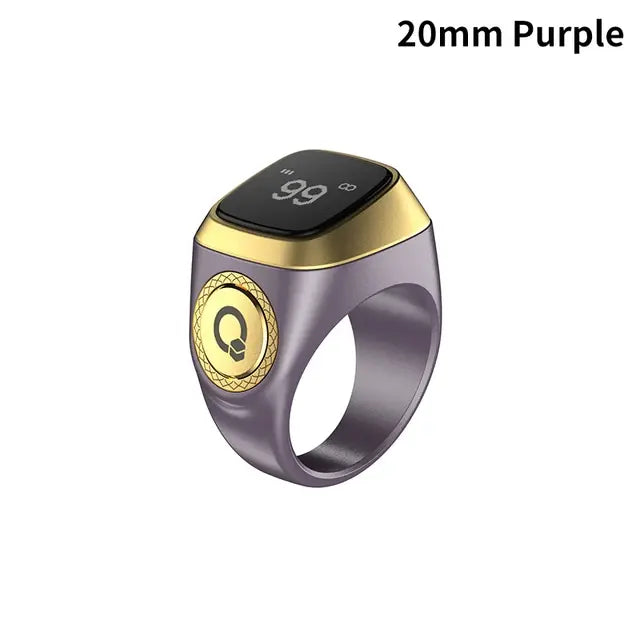 Smart Bluetooth Tasbih Ring For Muslims WEM Support (www.WEM.support)