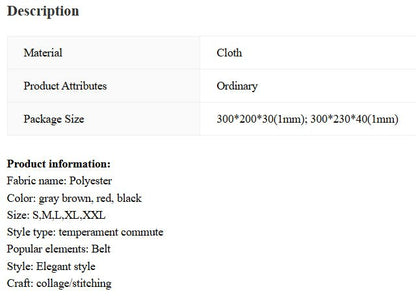 Waist - Slimming Belt Blouse & Pants - Catch Cards