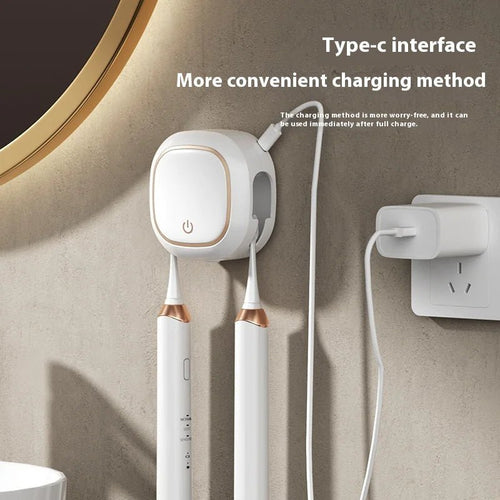 Wall - Mounted Electric Toothbrush Holder - Catch Cards