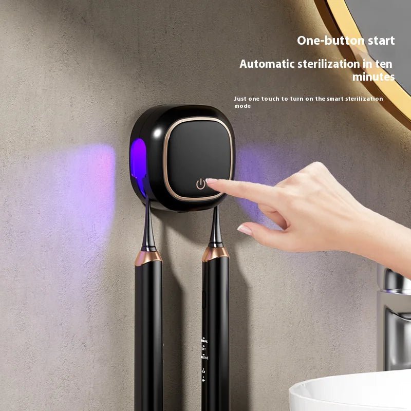 Wall - Mounted Electric Toothbrush Holder - Catch Cards