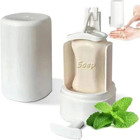 Wall - Mounted Soap Grinder Dispenser - Catch Cards