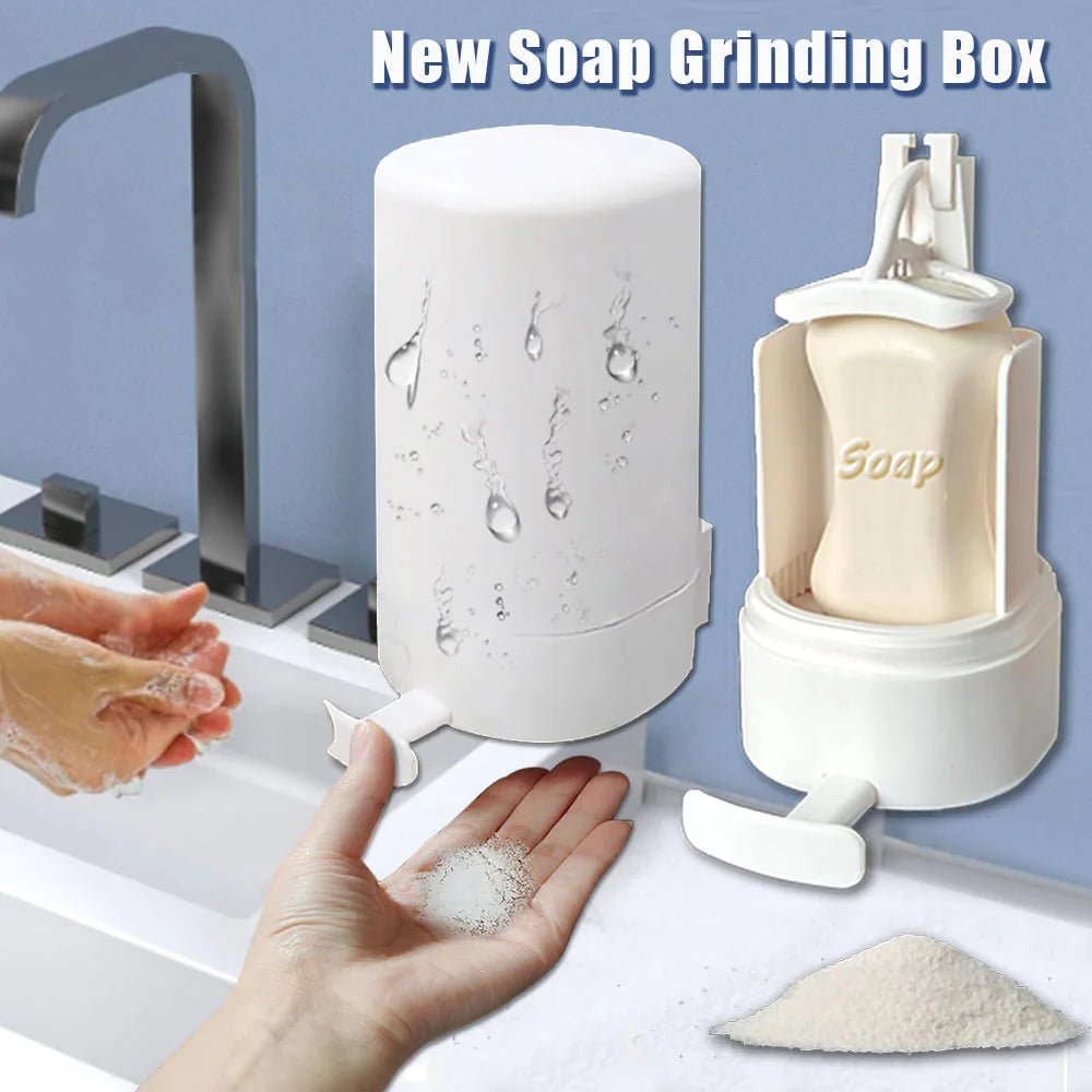 Wall - Mounted Soap Grinder Dispenser - Catch Cards