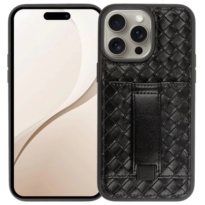 Walli Case for iPhone 15 Pro Max Case - Phone Case with Card Holder, Kickstand & Finger Strap - Vegan Leather Wallet Case for iPhone - Aesthetic Phone Case Compatible with iPhone 15 Pro Max - Catch Cards