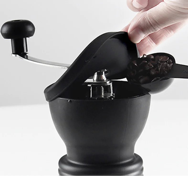 Washable Ceramic Manual Coffee Grinder Machine - Catch Cards