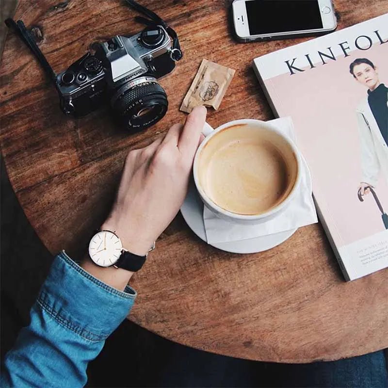 Waterproof Business Casual Belt Watch - Catch Cards