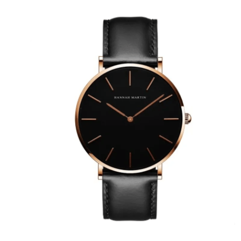 Waterproof Leather Watch - Catch Cards