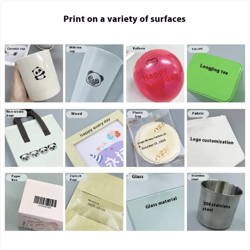 Waterproof Quick - Drying Mini Coding Machine - Catch Cards