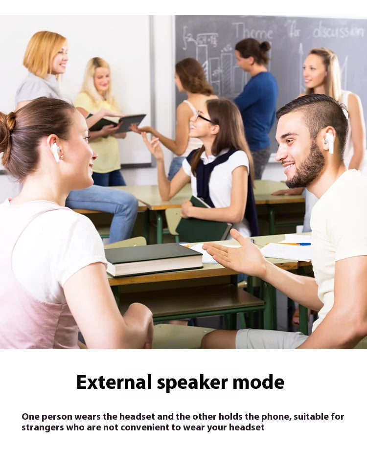 Wireless Bluetooth-Compatible Translation Headphones WEM Support (www.WEM.support)