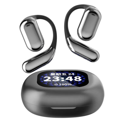 LED Display Bluetooth Ear-mounted Headset WEM Support (www.WEM.support)