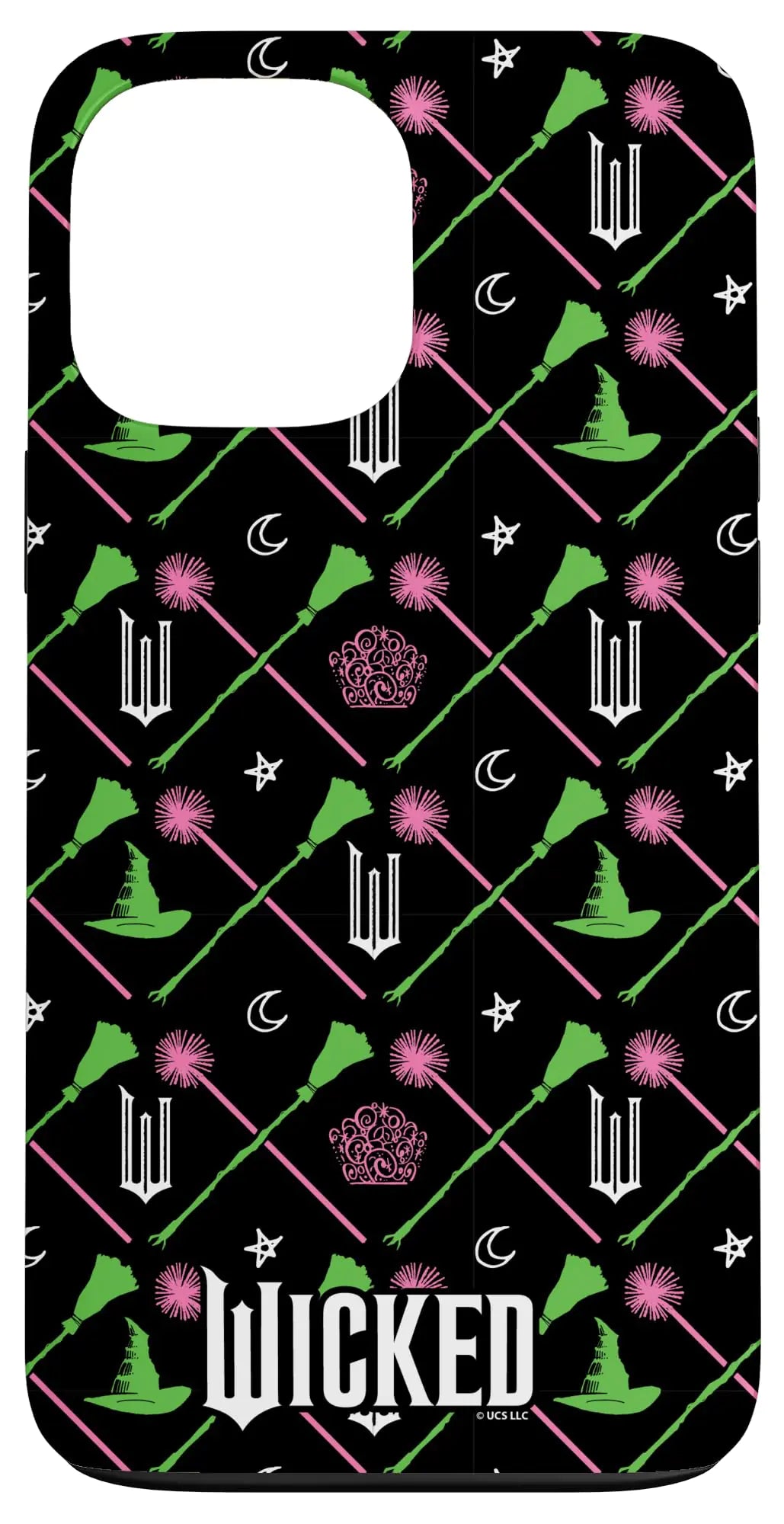 iPhone 14 Plus Wicked Broomsticks & Wands All Over Print Case