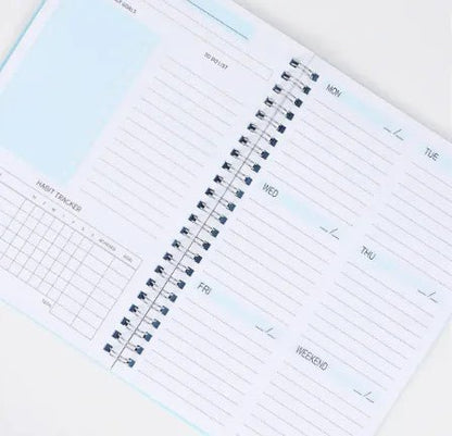 Weekly Schedule Notebook - Catch Cards