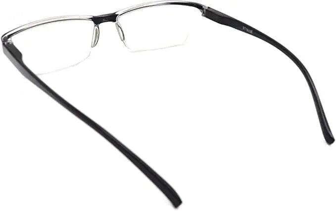 4 Pack Reading Glasses Readers Men Women Square Frame Spring Hinge Unisex Pairs WEM Support (www.WEM.support)