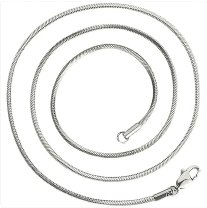 Men's Titanium Steel Clavicle Necklace WEM Support (www.WEM.support)