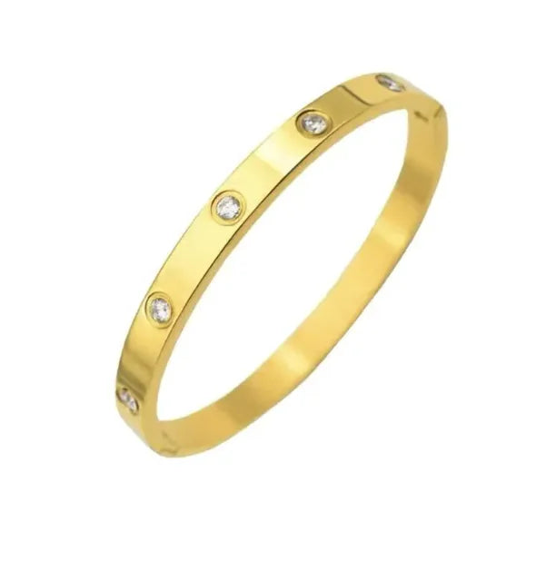 Minimalist Full Diamond All-Match Bracelet WEM Support (www.WEM.support)