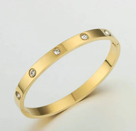 Minimalist Full Diamond All-Match Bracelet WEM Support (www.WEM.support)