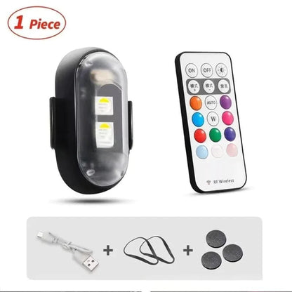 Wireless Remote Control Colorful Strobe Light WEM Support (www.WEM.support)
