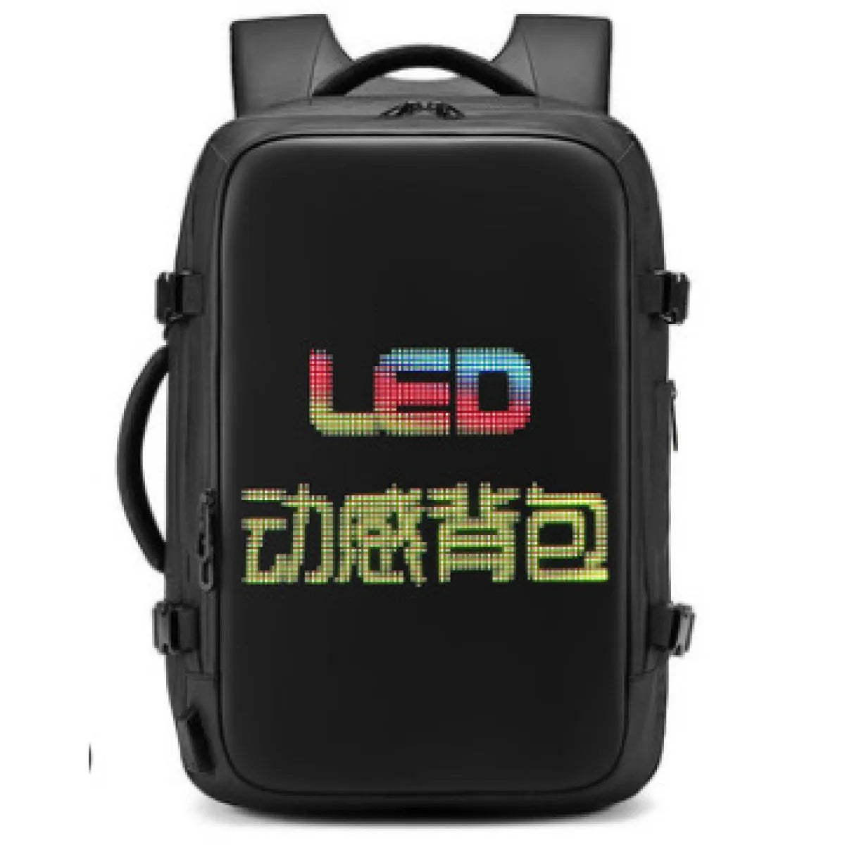 Multimedia LED Backpack Business Backpack Casual Oxford Fabric WEM Support (www.WEM.support)