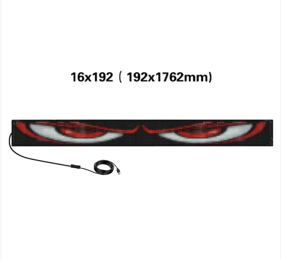 USB Car Bluetooth Smart Screen with Flexible Full Color Display WEM Support (www.WEM.support)