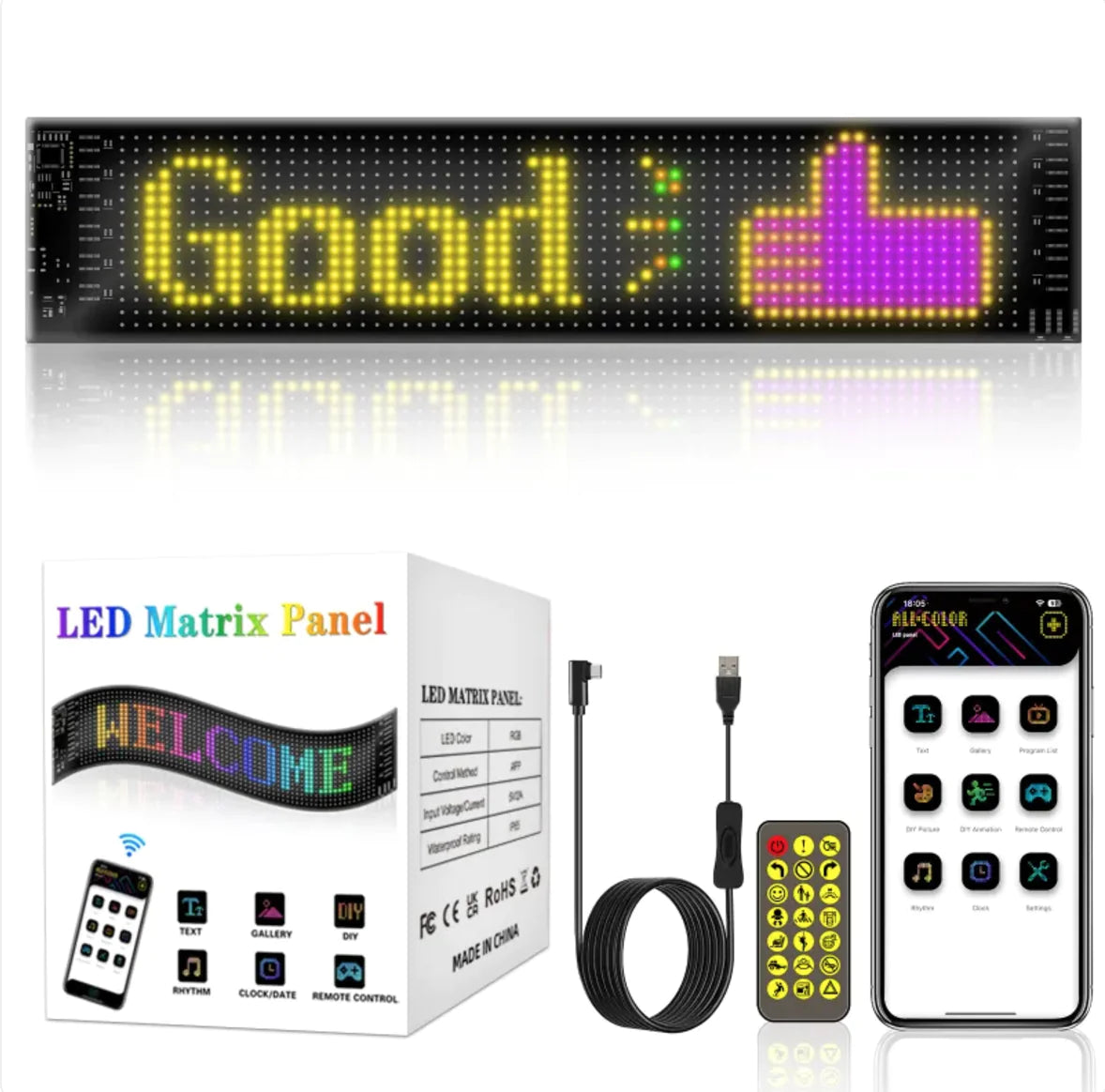 LED RGB Flexible Car Advertising Screen WEM Support (www.WEM.support)